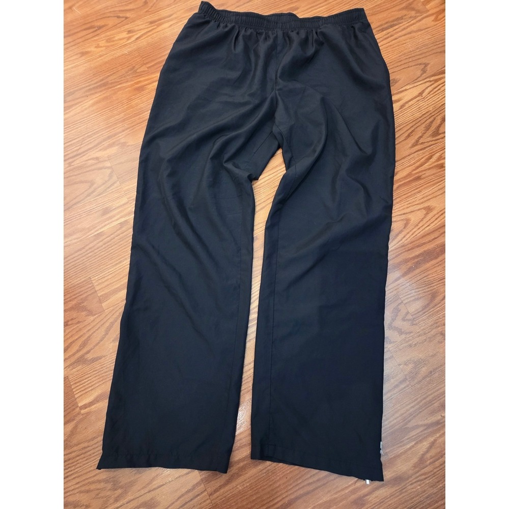 New Balance Womens Black Athletic Running Shorts Elastic Waist Zipper Pocket‎ L